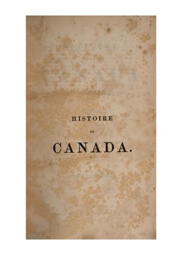 Histoire du Canada