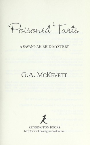 Poisoned tarts