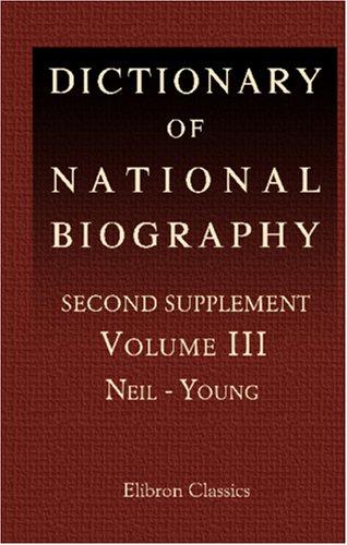 Dictionary of National Biography