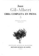 Obra completa en prosa