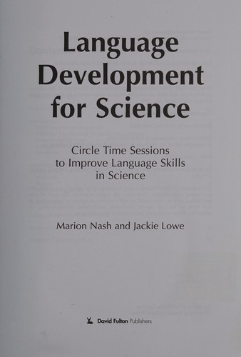 Language development for science