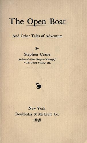 The open boat, and other tales of adventure